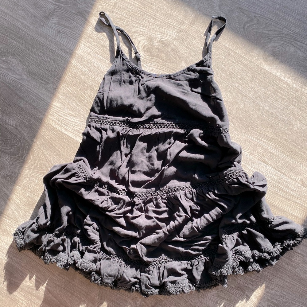 Black Boho Dress